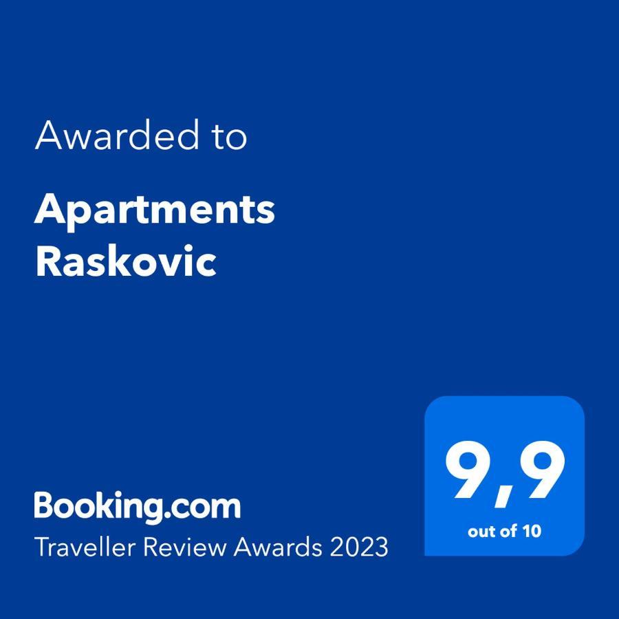 Apartments Raskovic Radanovići Exteriör bild